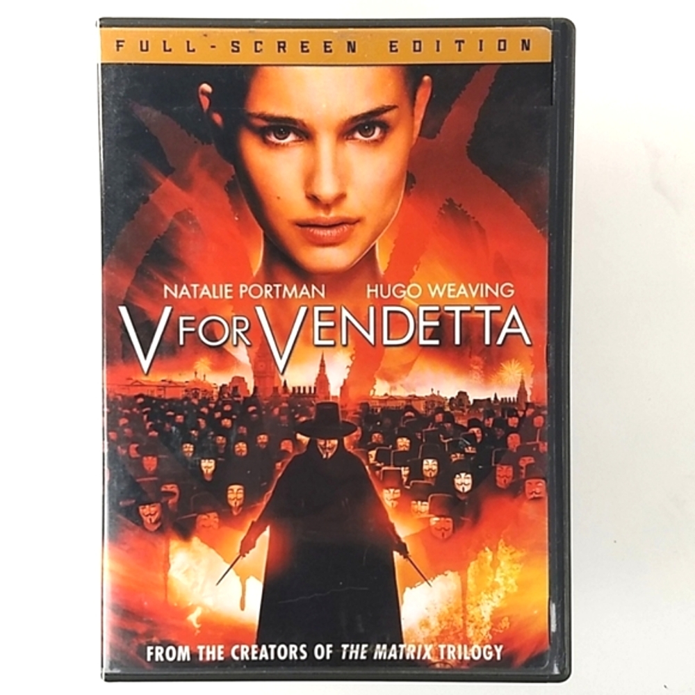 V For Vendetta Widescreen DVD